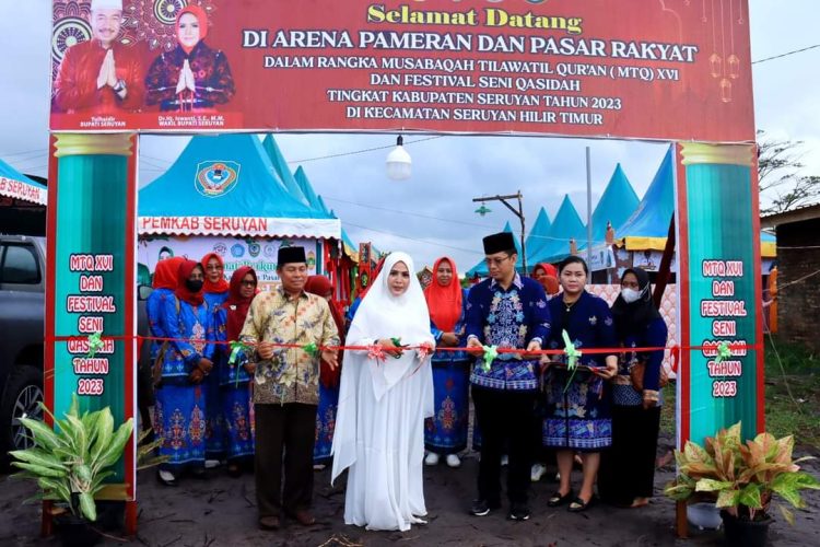 Wabup Seruyan Resmikan Pameran dan Pasar Rakyat