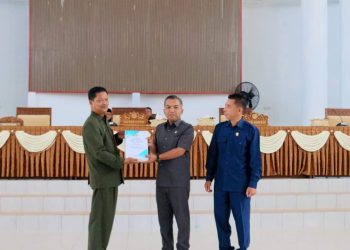 DPRD Seruyan Dengarkan Pidato Bupati Tentang Raperda Pertanggungjawaban APBD 2022