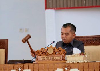 DPRD Paripurnakan Penyampaian Pidato Pengantar Bupati Terkait KUA-PPAS APBD 2024