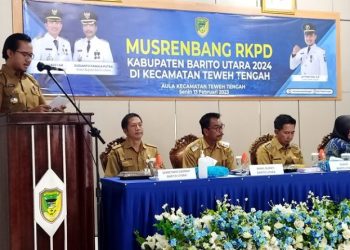 Camat Teweh Tengah Sebut Musrenbang Hari ini Merupakan Lanjutan Musrenbang Tingkat Desa