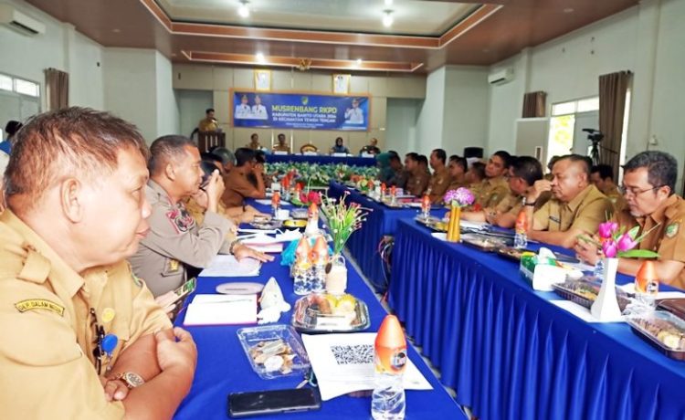 Camat Lurah dan Kades se Barut Diminta Segera Selesaikan Tata Batas Masing-Masing