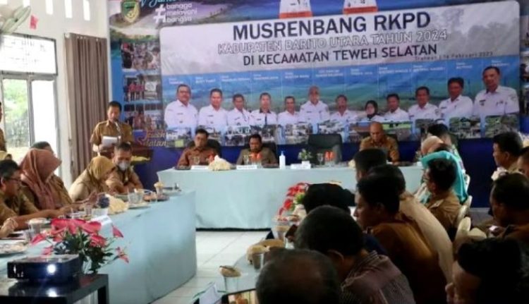 Kecamatan Teweh Tengah Laksanakan Musrenbang RKPD 2024