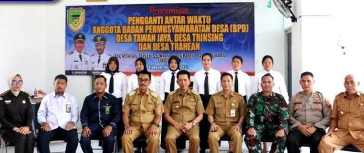 Lanti PAW BPD 3 Desa Di Teweh Selatan, ini Pesan Nadalsyah!