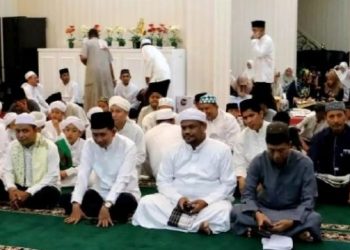 Pemkab Barut Gelar Sholat Berjamaah Sambut Nisfu Syaban