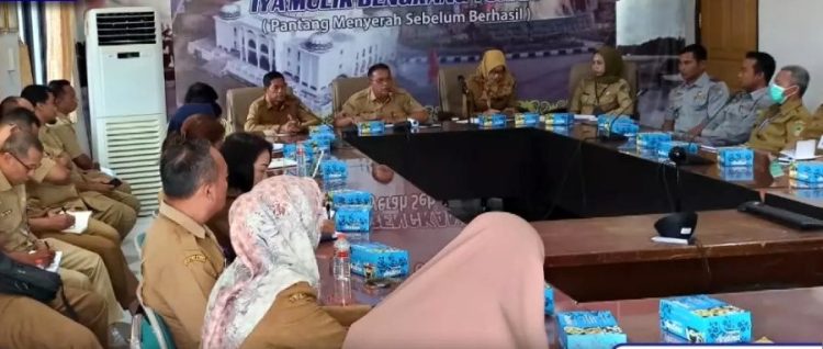 Pemkab Barut Gelar Rakar Perangkat Daerah Penghasil Pajak 