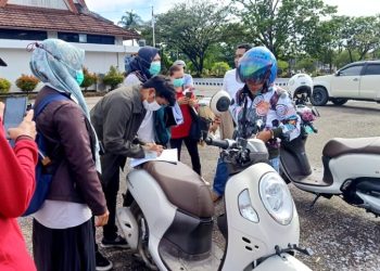 Kendaraan milik Pemkab Barut Diperiksa BPK RI