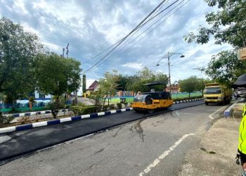 Sejumlah Ruas Jalan Dalam Kota Muara Teweh Akan di Overlay
