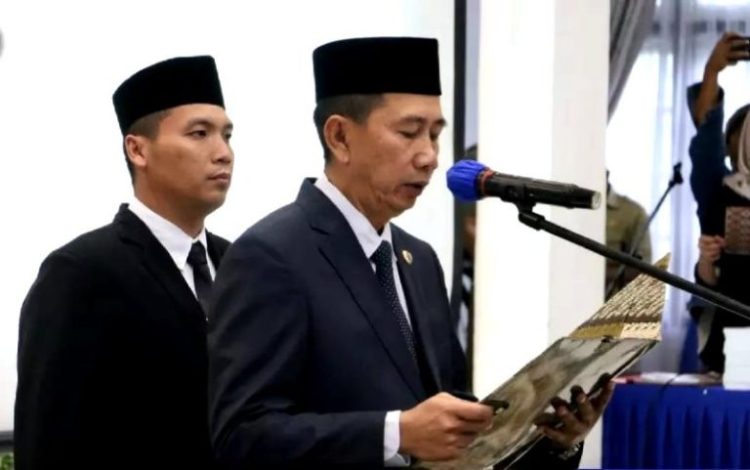 Nadalsyah Harap Pejabat Yang Baru dilantik Mampu Tunjukan Prestasi kinerja