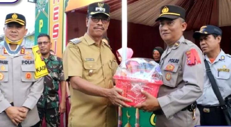 Pastikan Kesiapan Petugas, Wabup Barut Tinjau Posko Operasi Ketupat Telabang