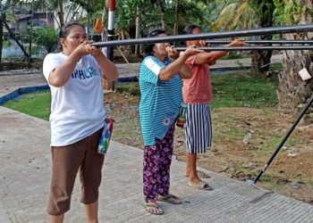 Para Atlit dan Seni Budaya Barito Utara Rutin Lakukan Latihan