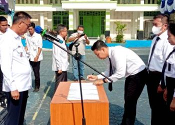 Sebanyak 124 PPPK Tenaga Kesahatan di Barut Terima SK