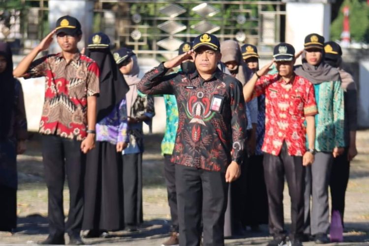 Geladi Upacara Hari Jadi Ke 21 Seruyan Diikuti Dengan Serius Oleh Peserta