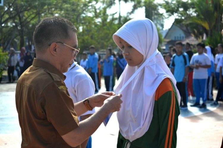 37 Sekolah Tingkat SD dan SMP Sederajat di Barut Ikuti O2SN Tingkat Kabupaten