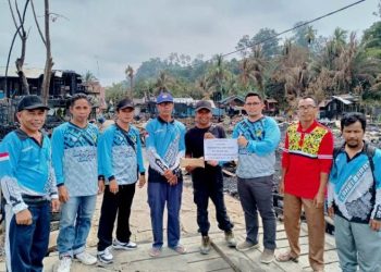 Kec Lahei Barat Salurkan Bantuan Bagi Korban Kebakaran di Desa Desa Luwe Hulu