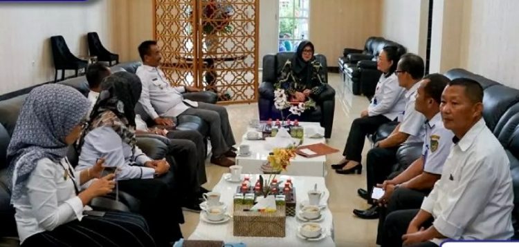 Wabup Barut Sambut Kunker BKKBN Kalteng Dalam Rangka Sinergi Penanganan Stunting