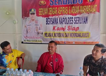 Ketua DPRD Seruyan Ngobrol Santai Bareng Polres Seruyan Terkait Situasi Politik