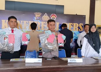 Polres Seruyan Amankan Dua Terduga Pelaku Pembakar Lahan