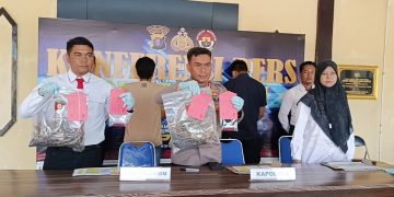 Polres Seruyan Amankan Dua Terduga Pelaku Pembakar Lahan