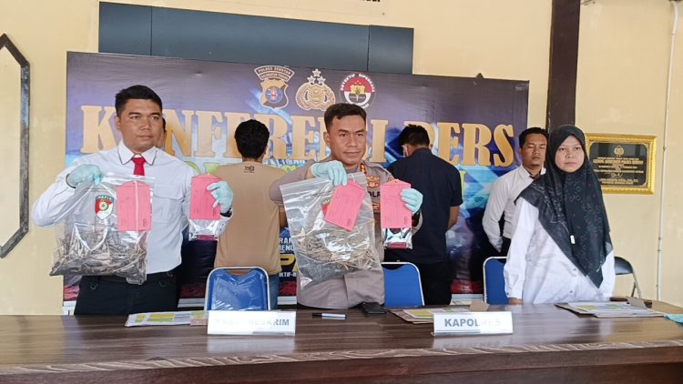 Polres Seruyan Amankan Dua Terduga Pelaku Pembakar Lahan