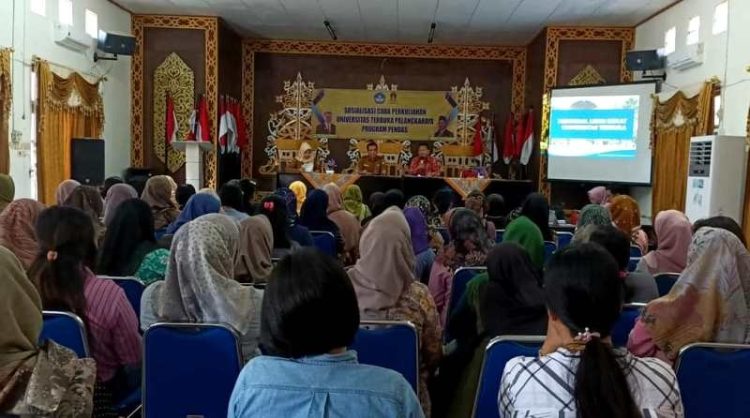 Disdik Barut Undang UT Palangka Raya untuk Sosialisasikan Program Akselerasi S1
