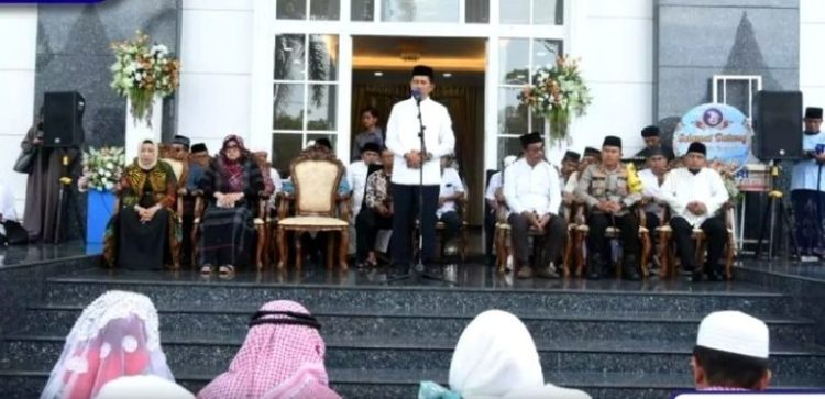 Nadalsyah Sambut Kedatangan Jamaah Haji Kabupaten Barito Utara