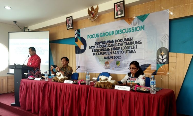 DLH Barut Kembali Gelar FGD Penyusunan Dokumen Daya Dukung dan Daya Tampung Lingkungan Hidup