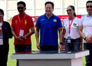 Nadalsyah Hadiri Peresmian Stadion Supersoccer Arena