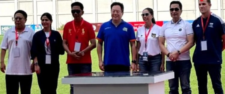 Nadalsyah Hadiri Peresmian Stadion Supersoccer Arena