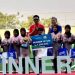 Ketum ASBWI Nadalsyah Serahkan Hadiah Pemenang Turnamen Sepakbola Putri KU-10 dan KU-12