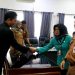 Sekda Barut Hadiri Sertijab Pejabat Eselon III