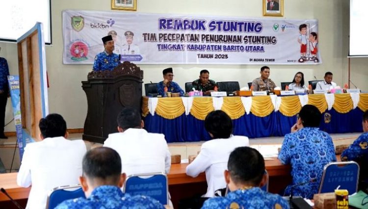 Dinas Dalduk KB dan P3A Gelar Pertemuan Rembuk Stunting Tingkat Kabupaten