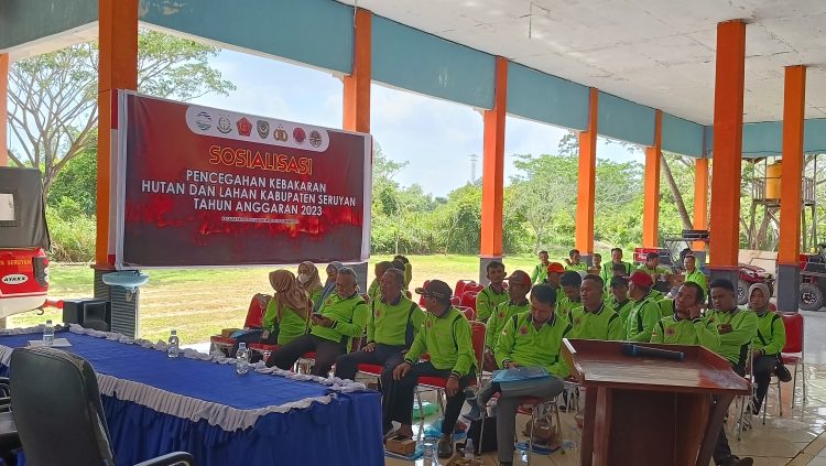 BPBD Seruyan Sosialisasikan Pencegahan Kebakaran Hutan dan Lahan