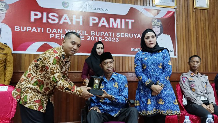 Ketua DPRD Seruyan: Terimakasih atas Pengabdian Bupati dan Wakil Bupati