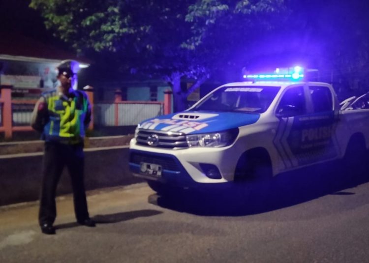 Rutinitas Personel Satlantas Polres Seruyan Menggelar Apel Pagi
