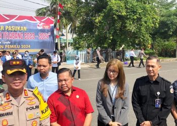 Waket DPRD Kapuas Hadiri Apel Gelar Pasukan Operasi Mantap Telabang