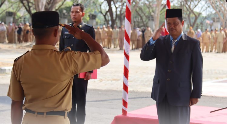Pj Bupati Seruyan Pimpin Upacara Peringatan HSP Ke 95 Tahun 2023