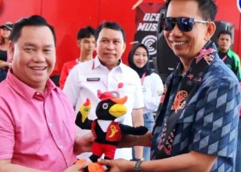 Bupati dan Kontingen Barut Dapat Sambutan Hangat Dari Bupati Kotim