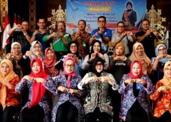 Bunda PAUD Barut Buka Sosialisasi Penguatan Transisi PAUD ke SD yang Menyenangkan