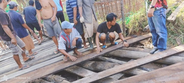 DPRD Barut Desak Dinas PUPR Selesaikan Pembangunan Jembatan Sei Tabuk