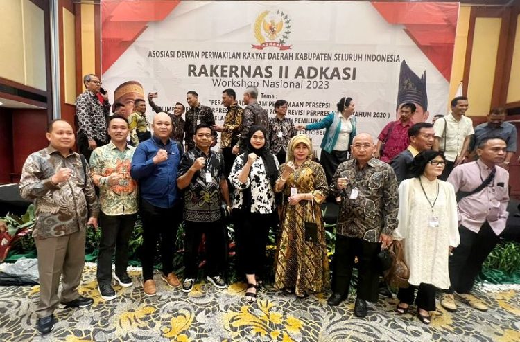 DPRD Barut Ikuti Rakernas II ADKASI Workshop Nasional 2023