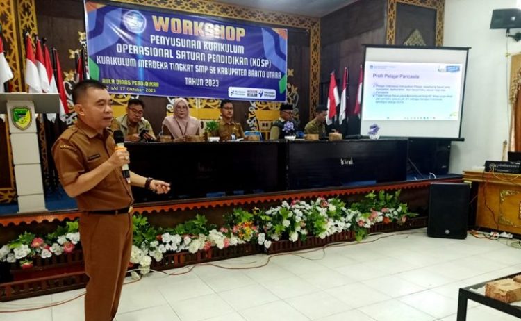 Disdik Barut Gelar Workshop Penyusunan KSOP Jenjang SMP