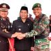 Pj Bupati Barut Hadiri Upacara HUT Ke 78 TNI di Makorem 102/Panju Panjung