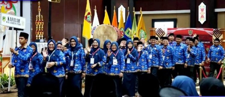 Pj Bupati Barut Hadiri Pembukaan MTQ VII Korpri 2023