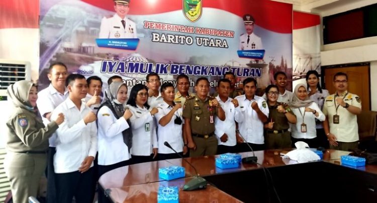 Satpol PP Barut Sosialisasikan Implementasi Pemanfaatan SIM LINMAS