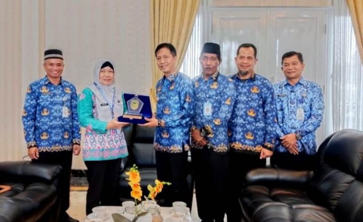 Tingkatkan Sinergitas, BNNP Kalteng Lakukan Audiensi Dengan Pj Bupati Barut
