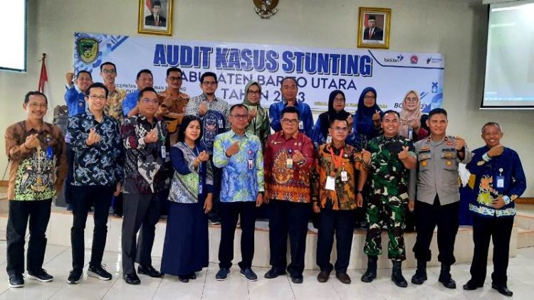 Disdalduk KB-P3A Barut Gelar Rapat Audit Stunting