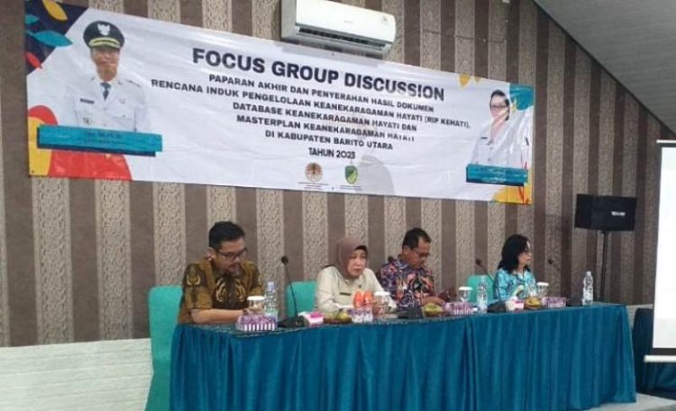 DLH Barut Gelat FGD Pemaparan Hasil Penyusunan Dokumen Rencana Induk Keanekaragaman Hayati