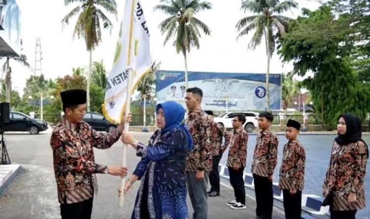 Lepas Kafilah FSQ X Barito Utara, Pj Bupati Muhlis Harapkan ini