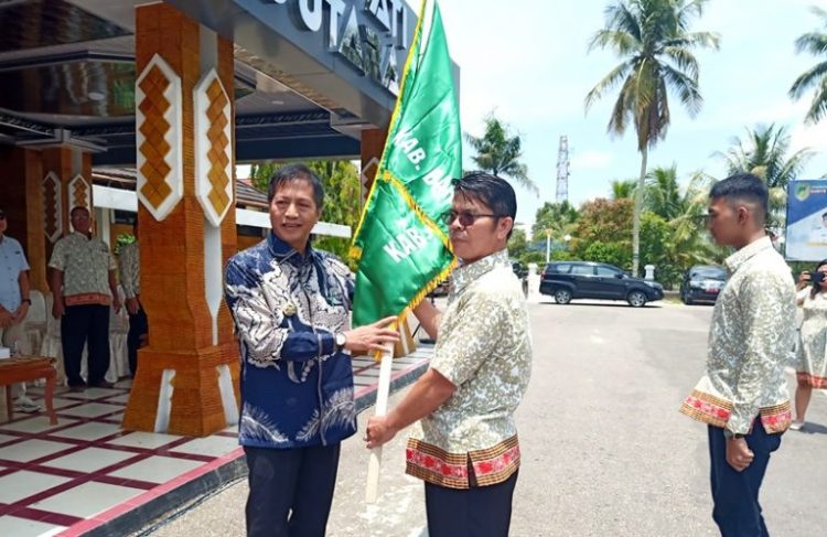 Pj Bupati Muhlis Lepas Kontingen Pespani Ke III Tahun 2023 Kabupaten Barut