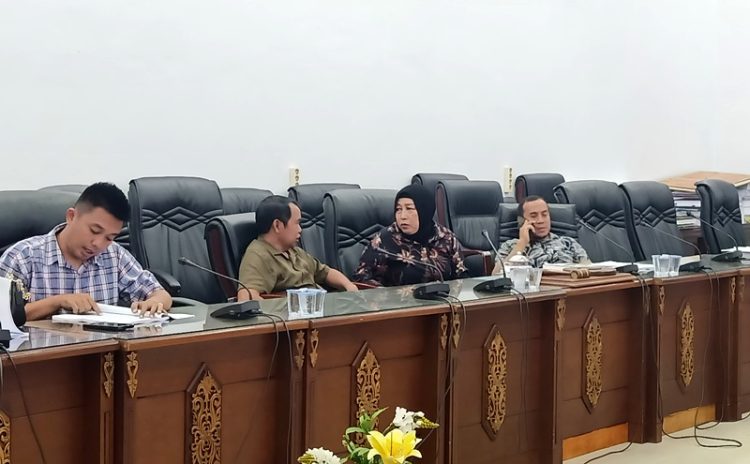 Legislatif dan Eksekutif Barut Gelar RDP Bahas Hasil Fasilitasi Dua Raperda